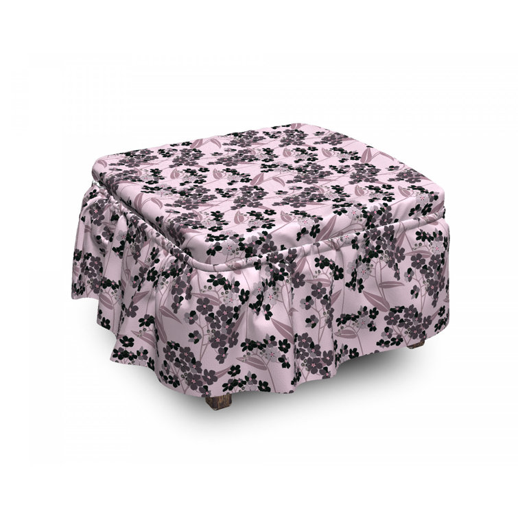 Bless international Ottoman Slipcover Wayfair